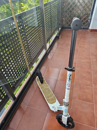 Patinete Oxelo Mid 7 Blanco
