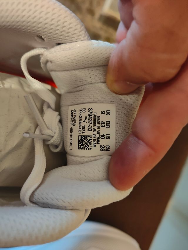 Zapatillas Puma Running Blancas