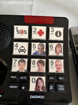 Teléfono DECT DAEWOO con Fotos