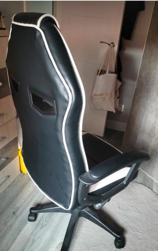 Silla Gaming NEO - Negra y Blanca