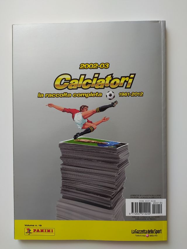 Calciatori 02-03 la raccolta completa volume n.19