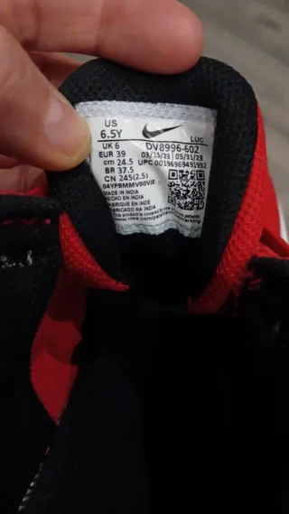 Zapatillas Nike rojas - Talla 39