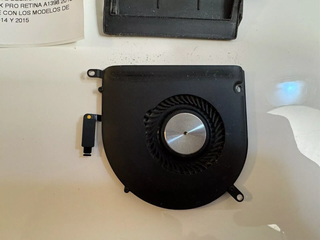 VENTILADORES IZQUIERDO Y DERECHO MACBOOK PRO a1398