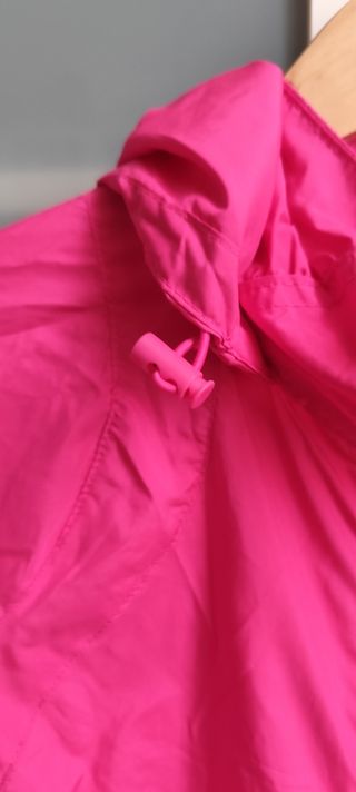 Cortavientos rosa Workout talla S