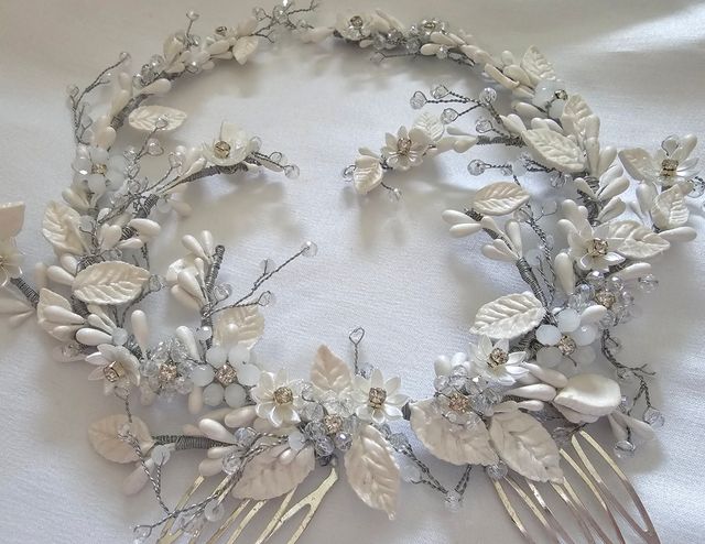 Tocco da sposa in porcellana