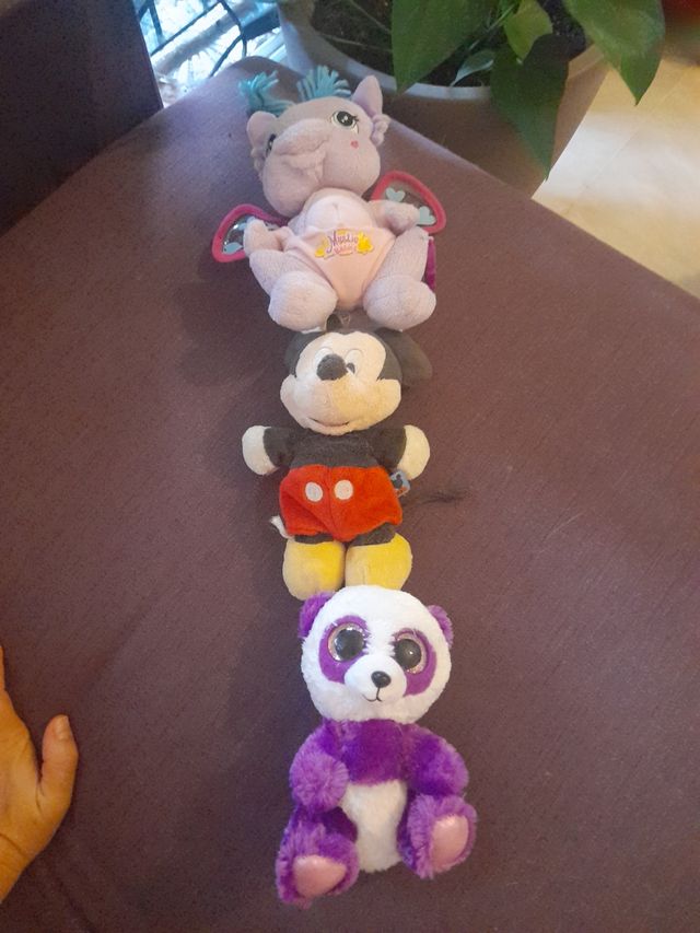 Peluches Mickey, TY Beanie Boo y más