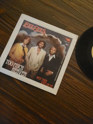 LP Bee Gees - Too Much Heaven 7"