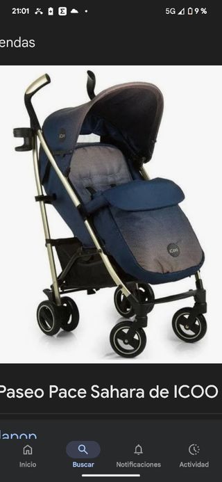 Silla Paseo ICOO Pace Sahara Azul