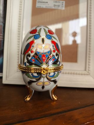 Uova Fabergé vintage: 2 pezzi