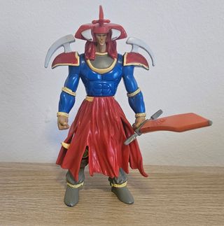 Muñeco Espadachin de la llama Yugioh