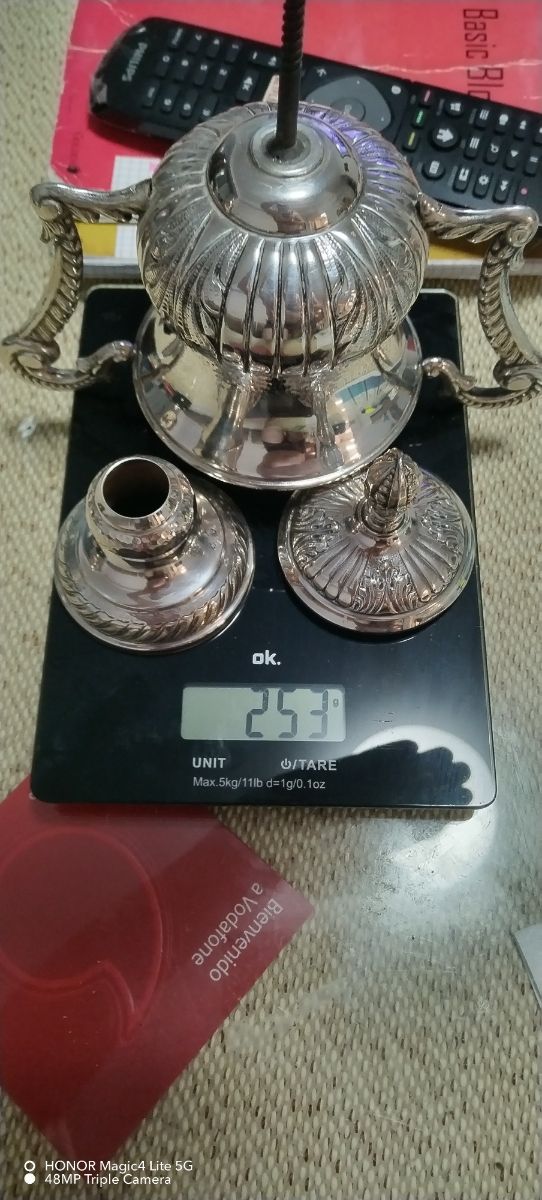 Trofeo plata antiguo