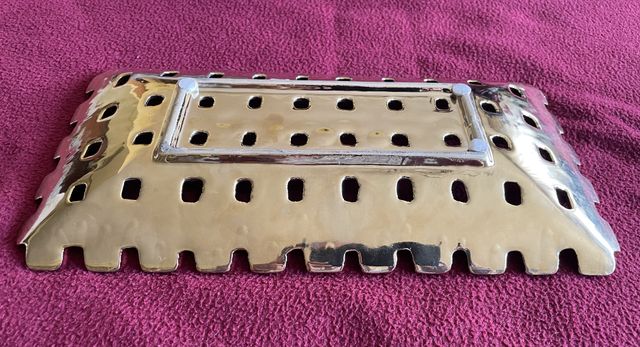 Centro mesa dorado - Cerámica