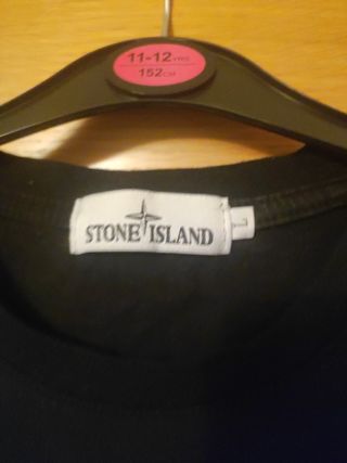 Camiseta Stone Island negra