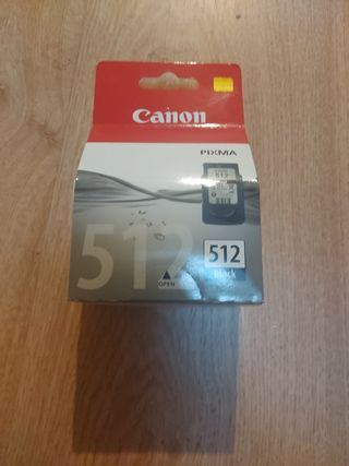 Tinta Canon PIXMA 512 negra