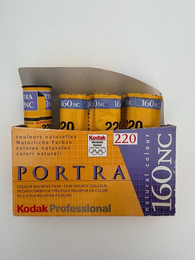 Kodak Portra 160NC 220 - 4 rolos