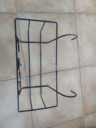 2 Porta fioriere in ferro da appendere