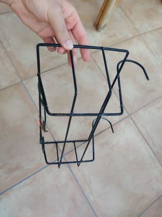 2 Porta fioriere in ferro da appendere