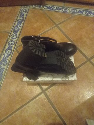 Botines negros plataforma
