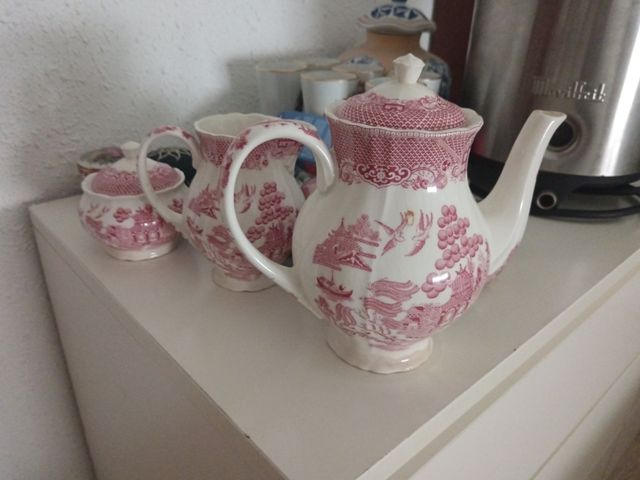 Juego de té porcelana Willow