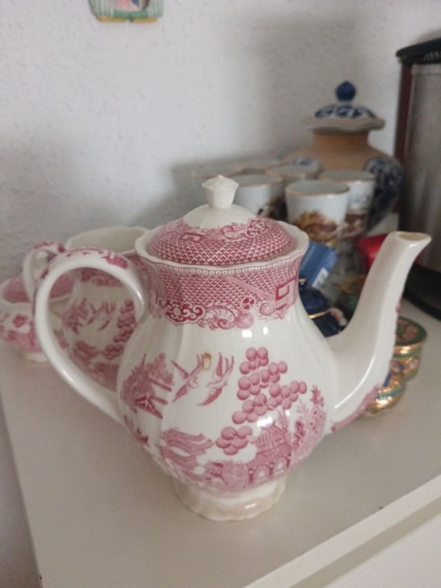 Juego de té porcelana Willow