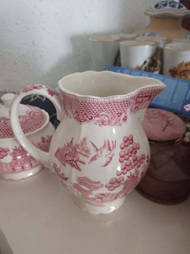 Juego de té porcelana Willow