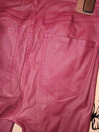 Pitillo Lefties cuero burdeos - 38