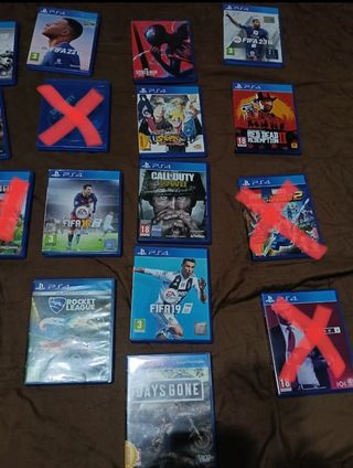 16 Juegos PS4 (PlayStation 4) Variados