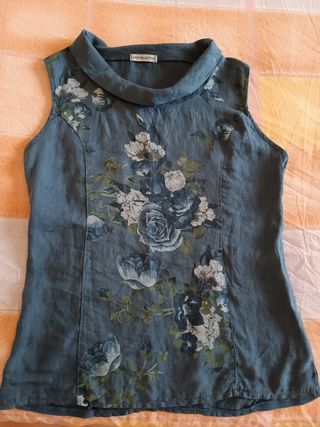 Blusa New Collection fiori tg M