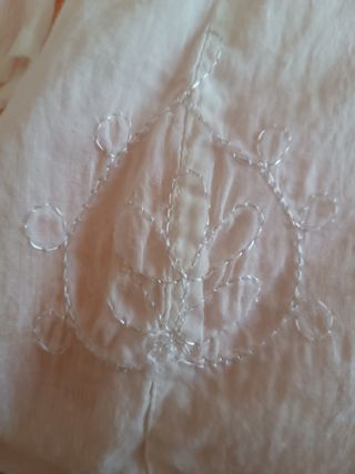 Blusa Pinko bianca ricamata