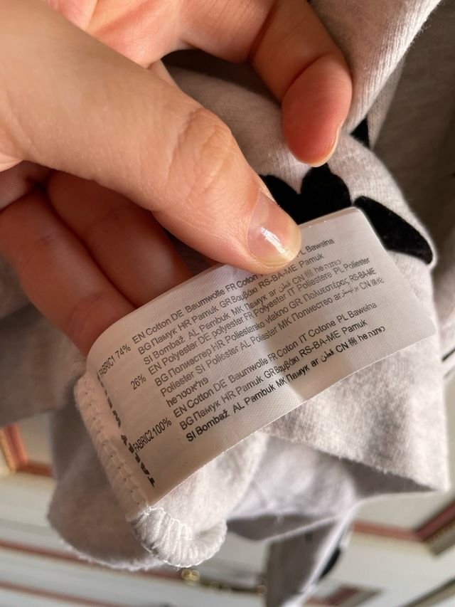 Felpa Tally Weijl Rondini Grigia