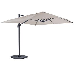 Ombrellone da giardino Fiste 3x3 mt beige