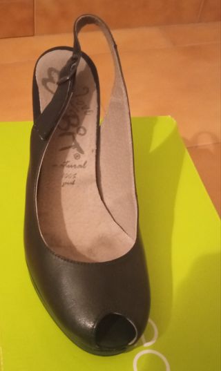 Zapatos tacón negros