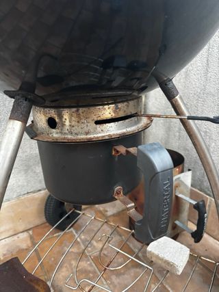 Barbacoa carbón NATERIAL - Negra