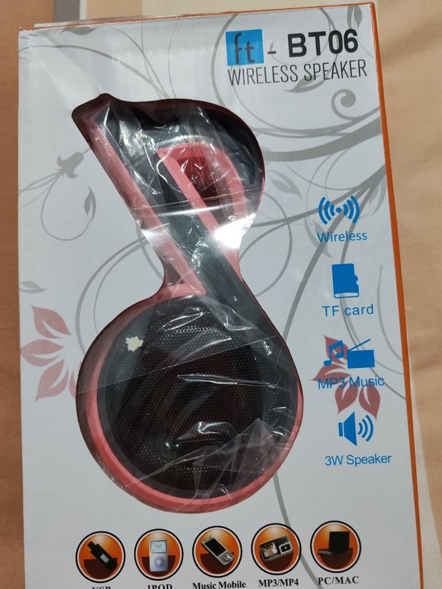 Altavoz inalámbrico Bluetooth ft-BT06