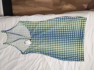 Vestido nuevo con etiqueta lunares talla S hym