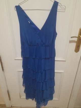 Vestido azul ceremonia