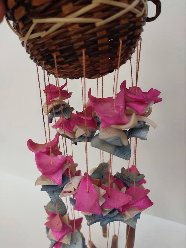 Carillón de viento artesanal