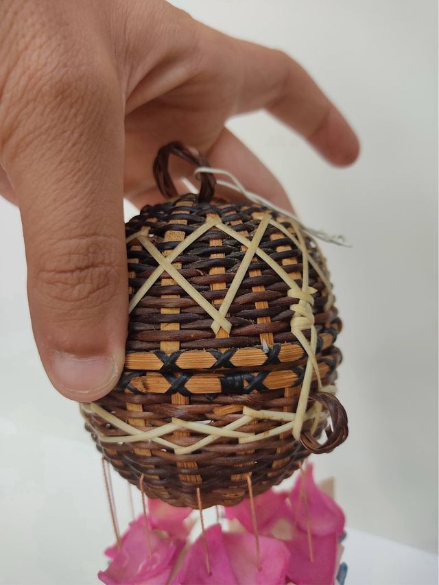 Carillón de viento artesanal