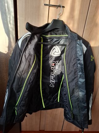 Cazadora moto mujer NAVA TECH