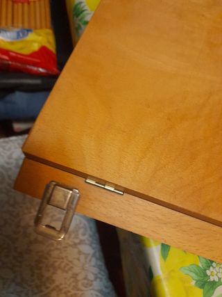 Valigetta per colori in legno