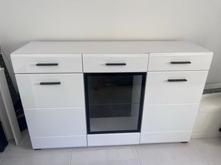 Mueble recibidor blanco