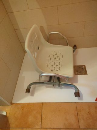 Silla ducha geriátrica