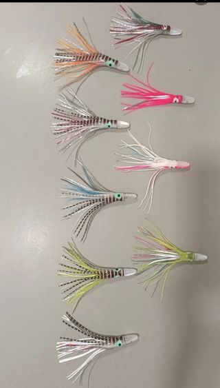 Señuelo pesca vinilo currican