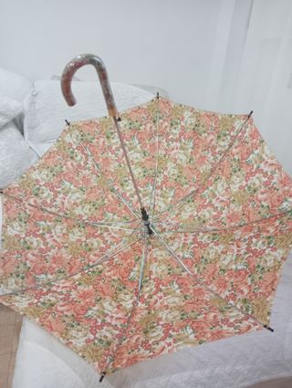 Paraguas floral vintage