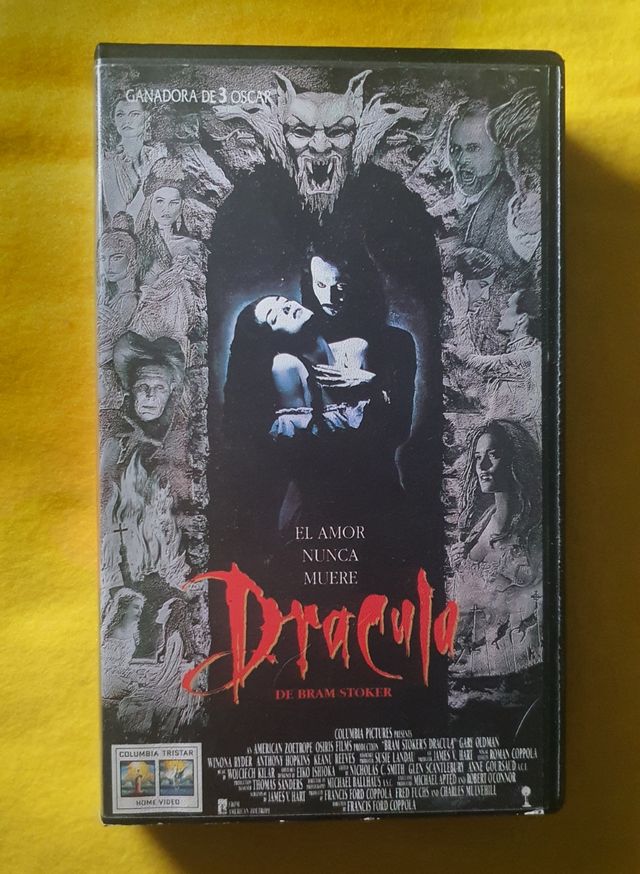 VHS Dracula de Bram Stoker