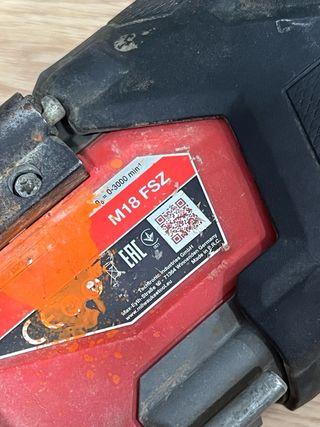 Sierra sable Milwaukee M18 FUEL