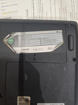 Ordenador PC, Acer, Core i3.