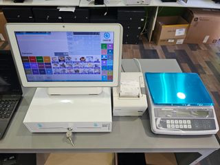 TPV HP + Impresora + Cajón + Báscula