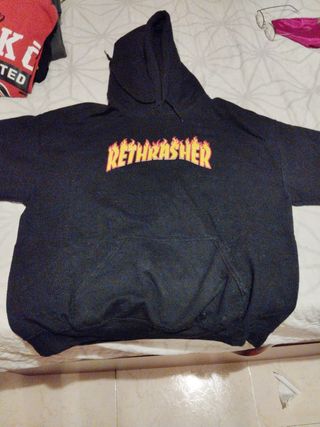 Sudadera Retrasher negro