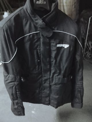 Cazadora moto AXO mujer